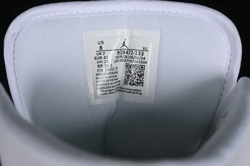 All categories Air Jordan Jordan series basketball shoes Air Jordan 1 Mid Air Jordan 1 Mid "Oxidized Green" AJ1 Joe 1 white and green color Zhongbang basketball shoes BQ6472-133
